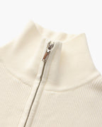 Pull raffiné en maille à demi-zip – vue 42