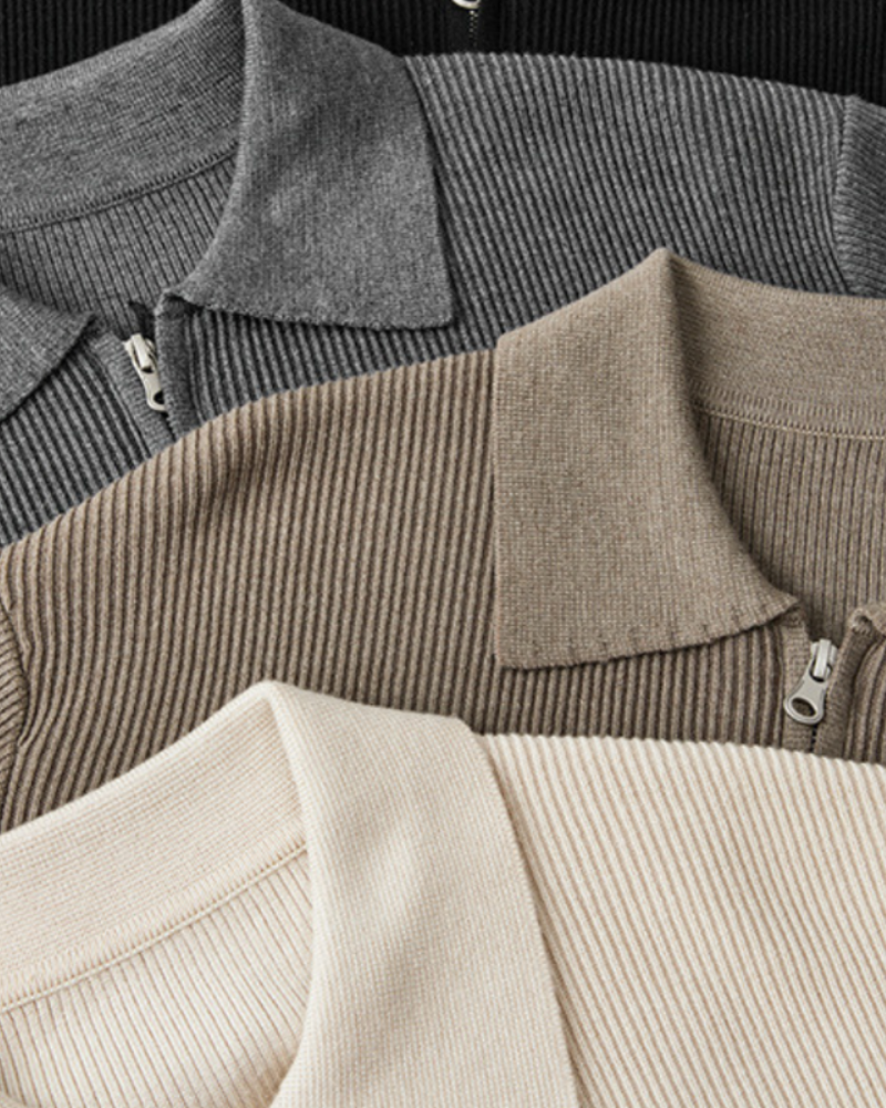 Gilet 100 % laine premium – vue 3