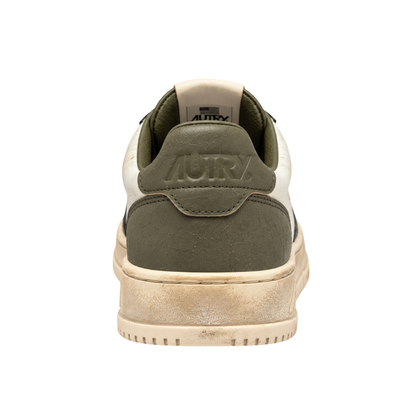 Autry Super Vintage Low | Blanc / Noir / Olive | SV46