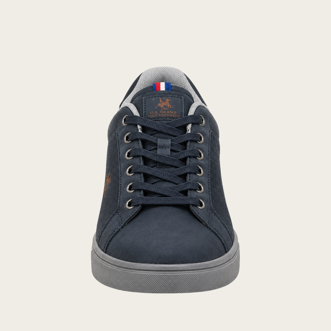 U.S. Grand Polo Classic Baskets — Bleu marine Traforato