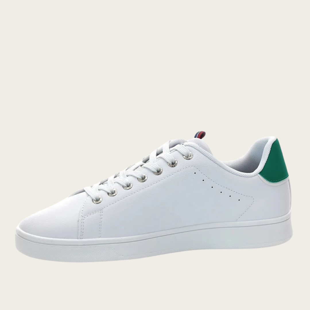 U.S. Grand Polo Classic Baskets — Blanc/Vert