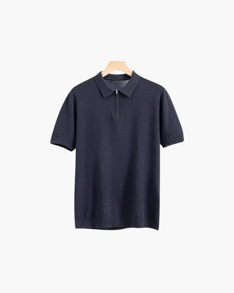Polo Marbella zippé – vue 7