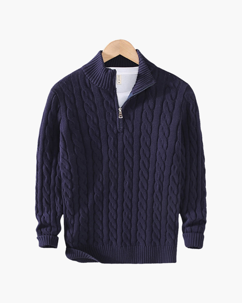 Pull Verbier à demi-zip – vue 6