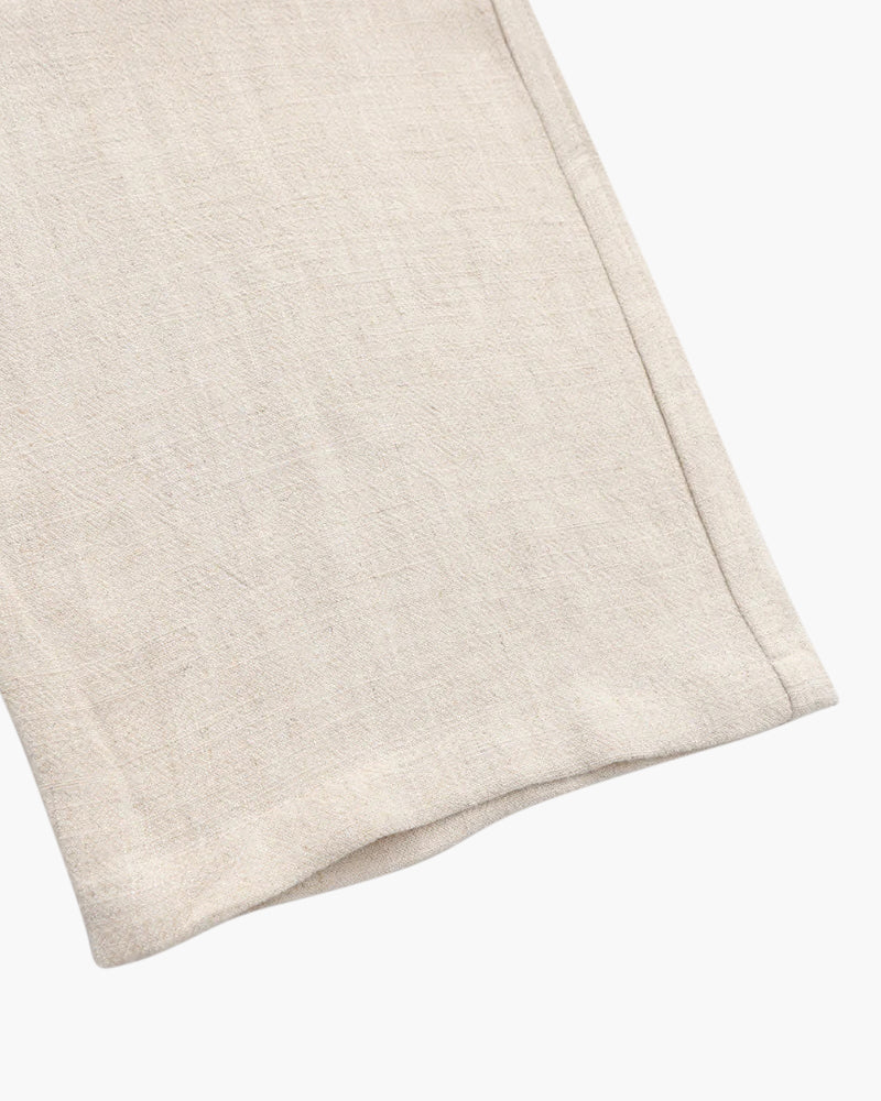 Pantalon Marrakech en lin coupe ajustée – vue 5