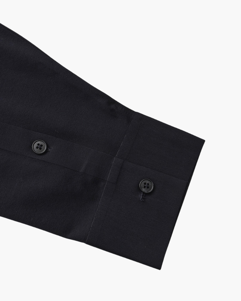 Chemise ajustée en coton extensible – vue 4