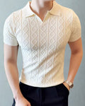 Polo Signature texturé en maille – vue 2