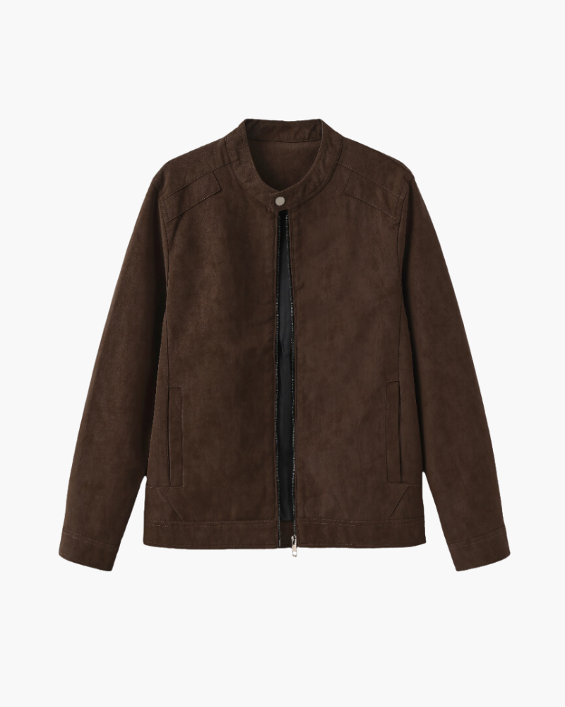 Veste Estate en cuir suédé – vue 6