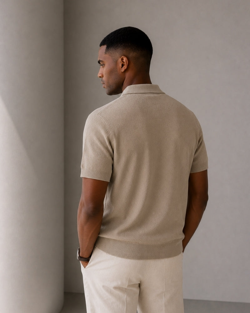 Polo Marbella zippé – vue 2
