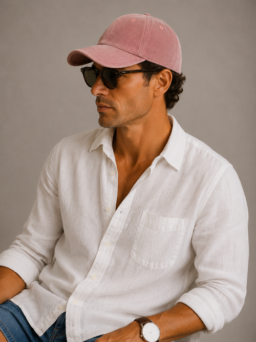 Casquette classique en velours côtelé – vue 2