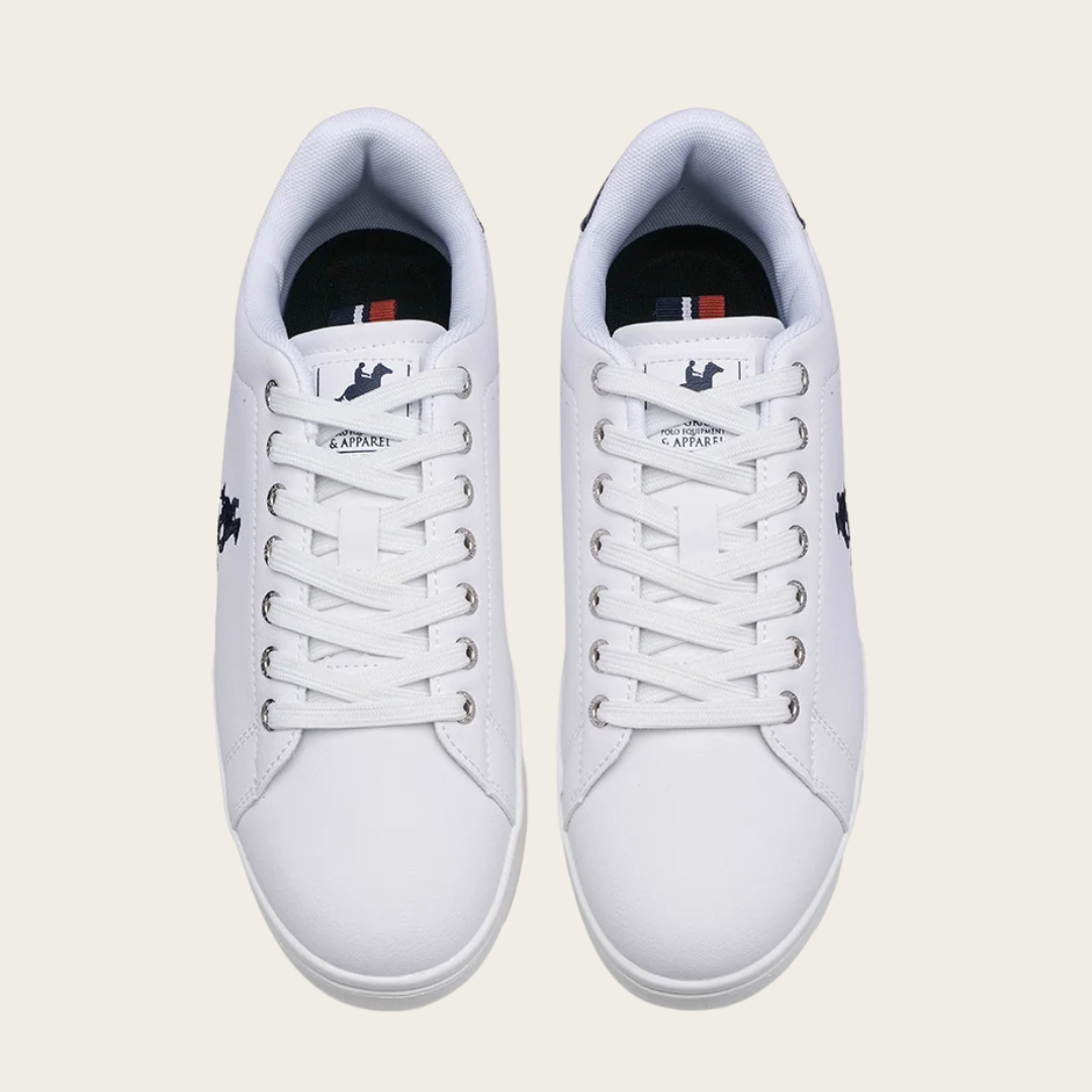 U.S. Grand Polo Classic Baskets — Blanc/Bleu