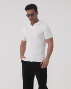 Polo Florence en coton côtelé – vue 4