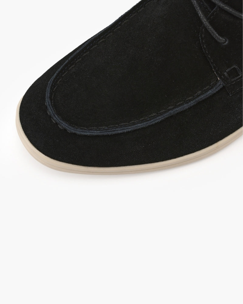 Chaussures à lacets premium en daim – vue 13