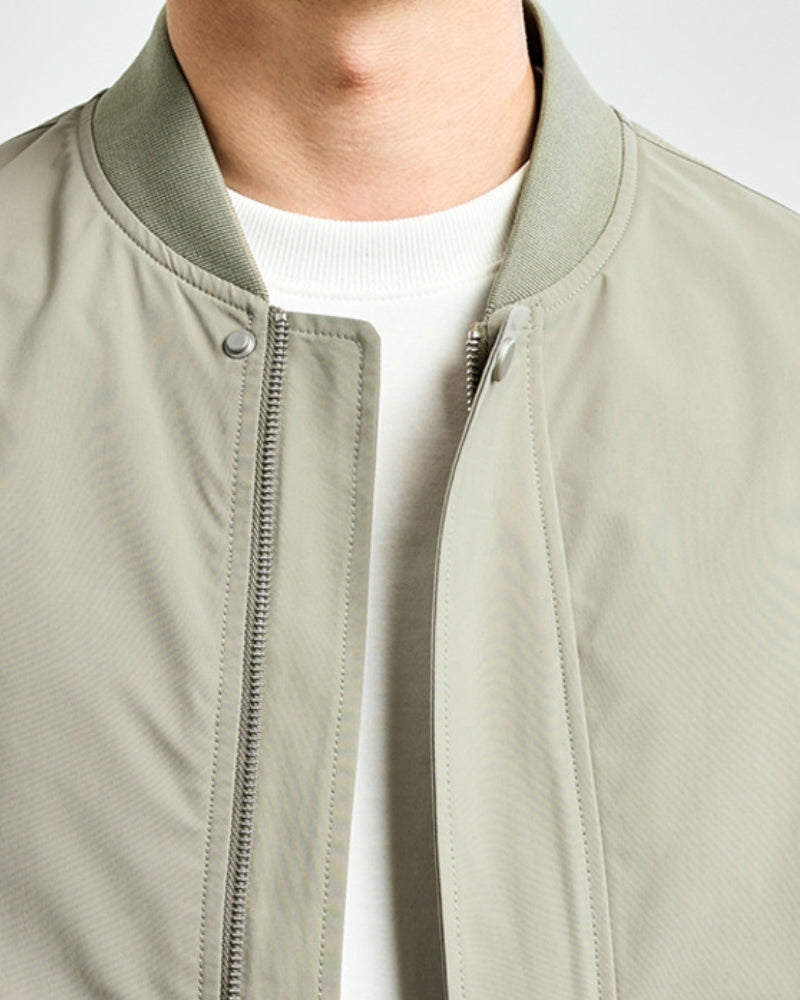 Blouson bomber minimaliste – vue 3