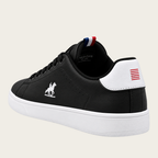 U.S. Grand Polo Classic Baskets — Noir/Blanc