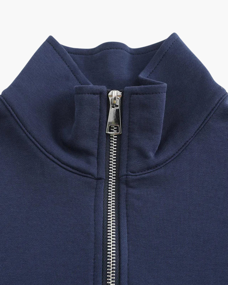 Pull Miami zippé en coton – vue 4