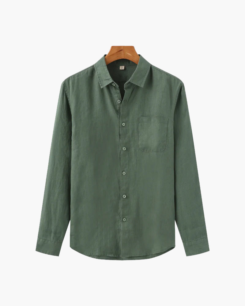 Chemise Cape Town 100 % lin – vue 7