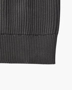 Pull col rond en maille côtelée – vue 12