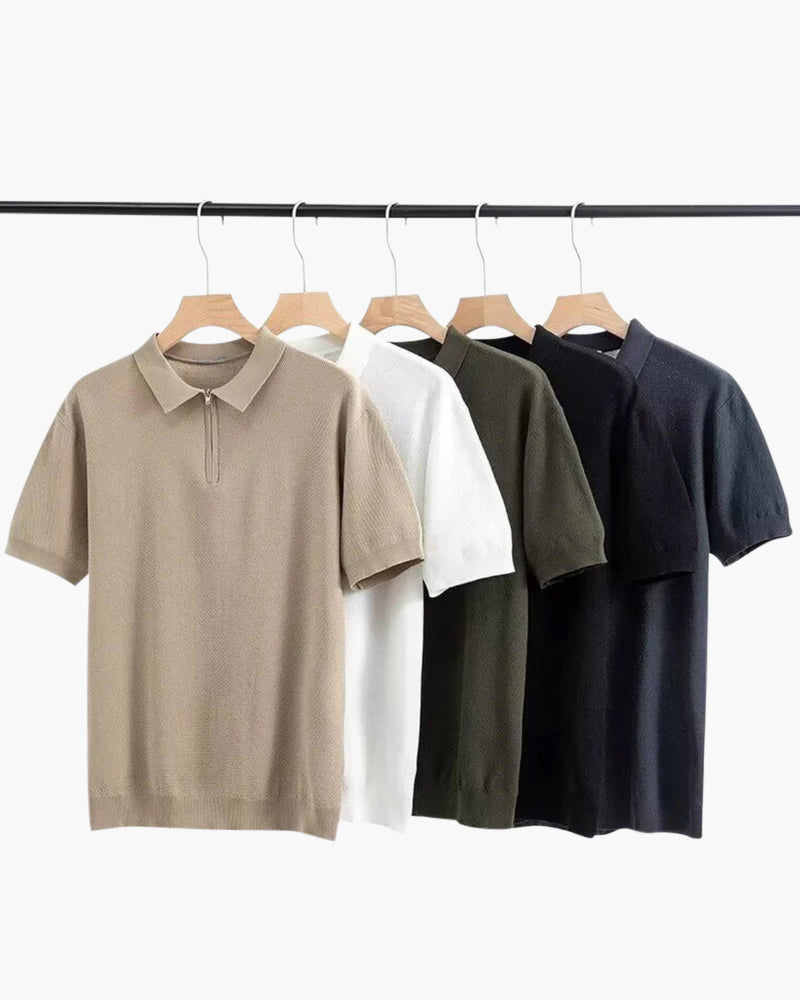 Polo Marbella zippé – vue 16