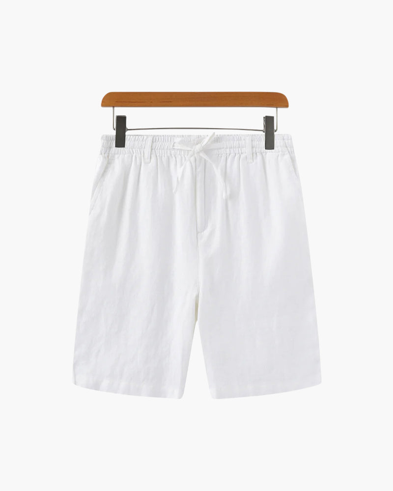 Short Casablanca premium en lin – vue 2