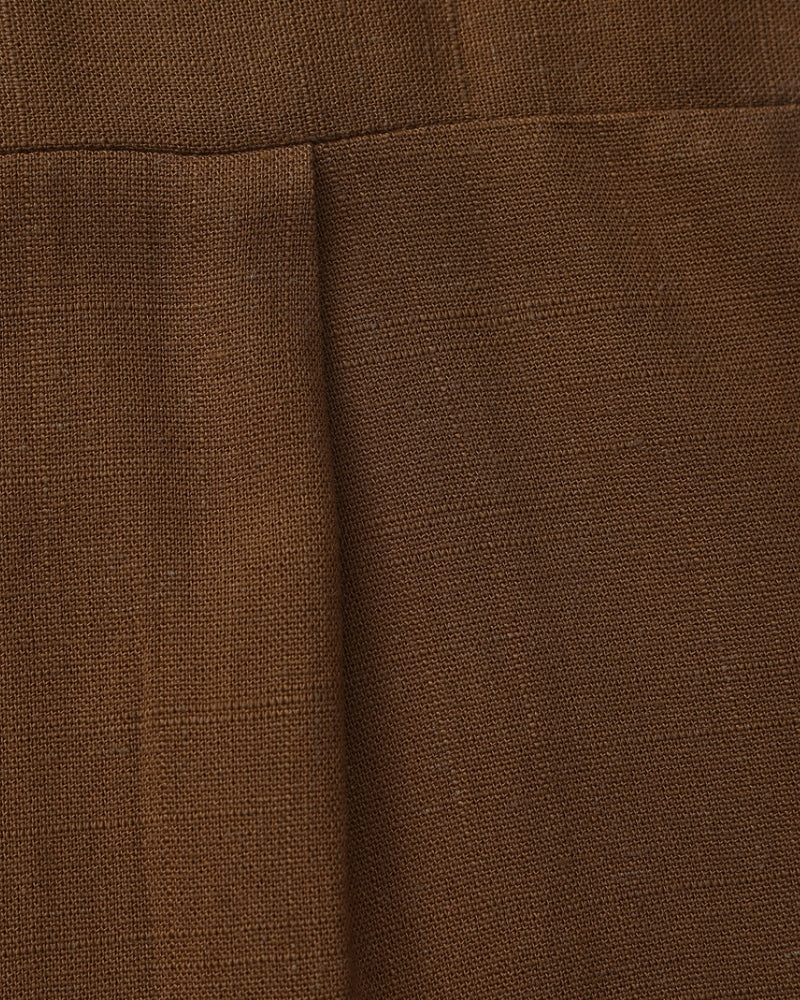 Chemise homme à col mandarin en coton texturé, coupe décontractée – vue 9