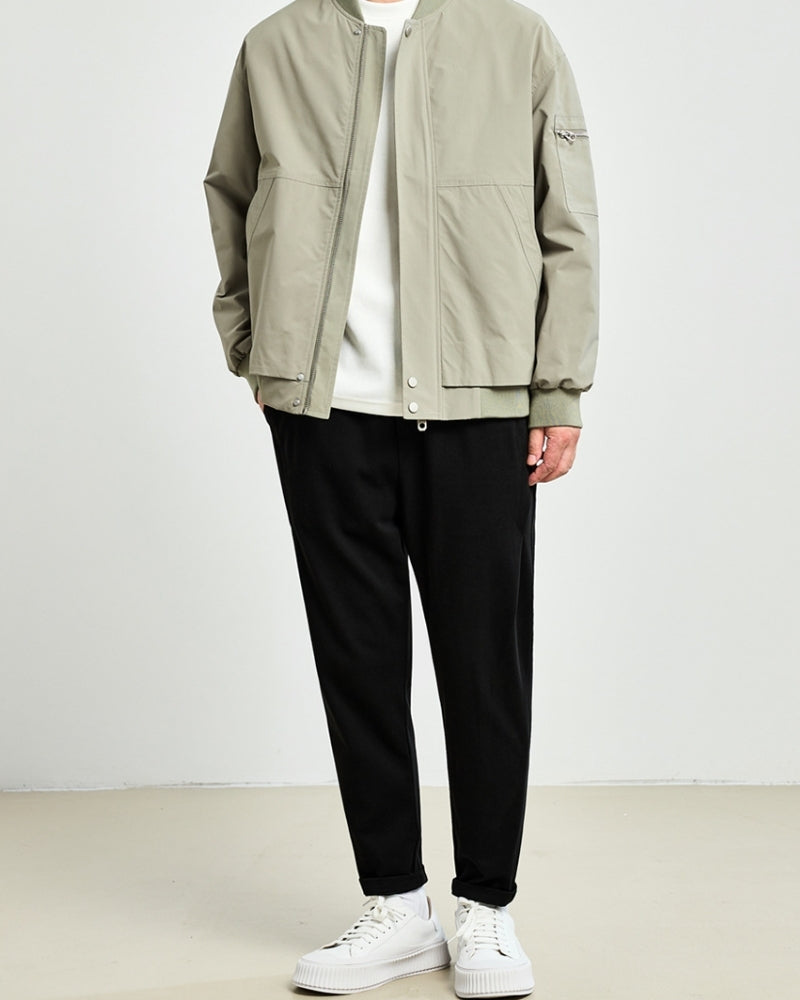 Blouson bomber minimaliste – vue 5