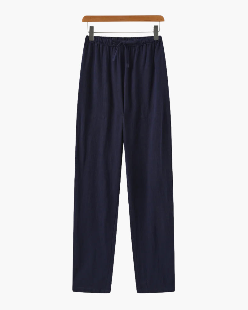 Pantalon Marrakech en lin coupe ajustée – vue 6