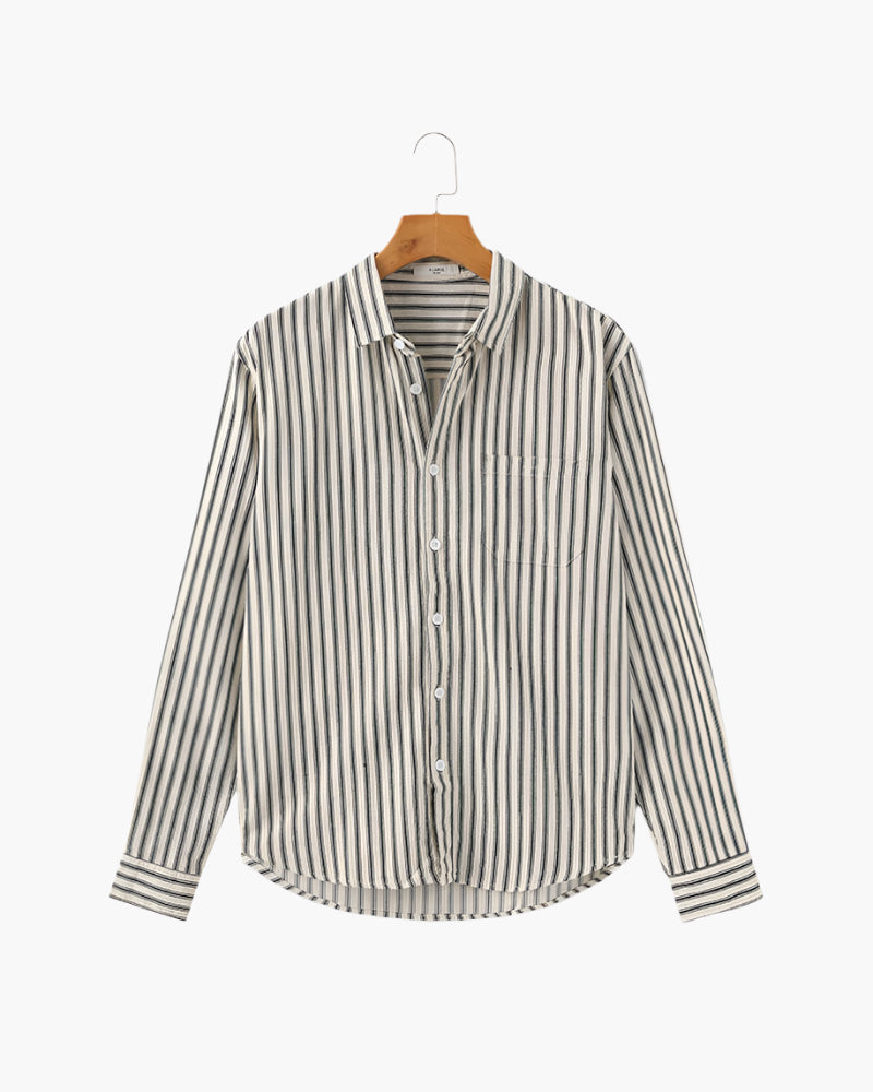 Chemise rayée Gentlemen – vue 13