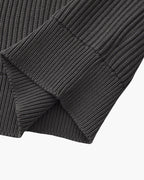 Pull col rond en maille côtelée – vue 13