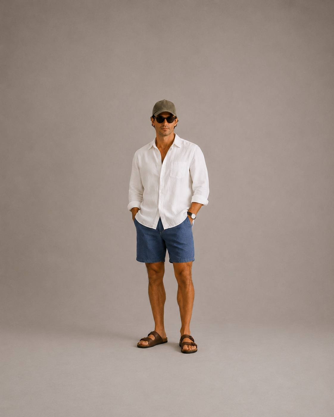 Casquette classique en velours côtelé – vue 4