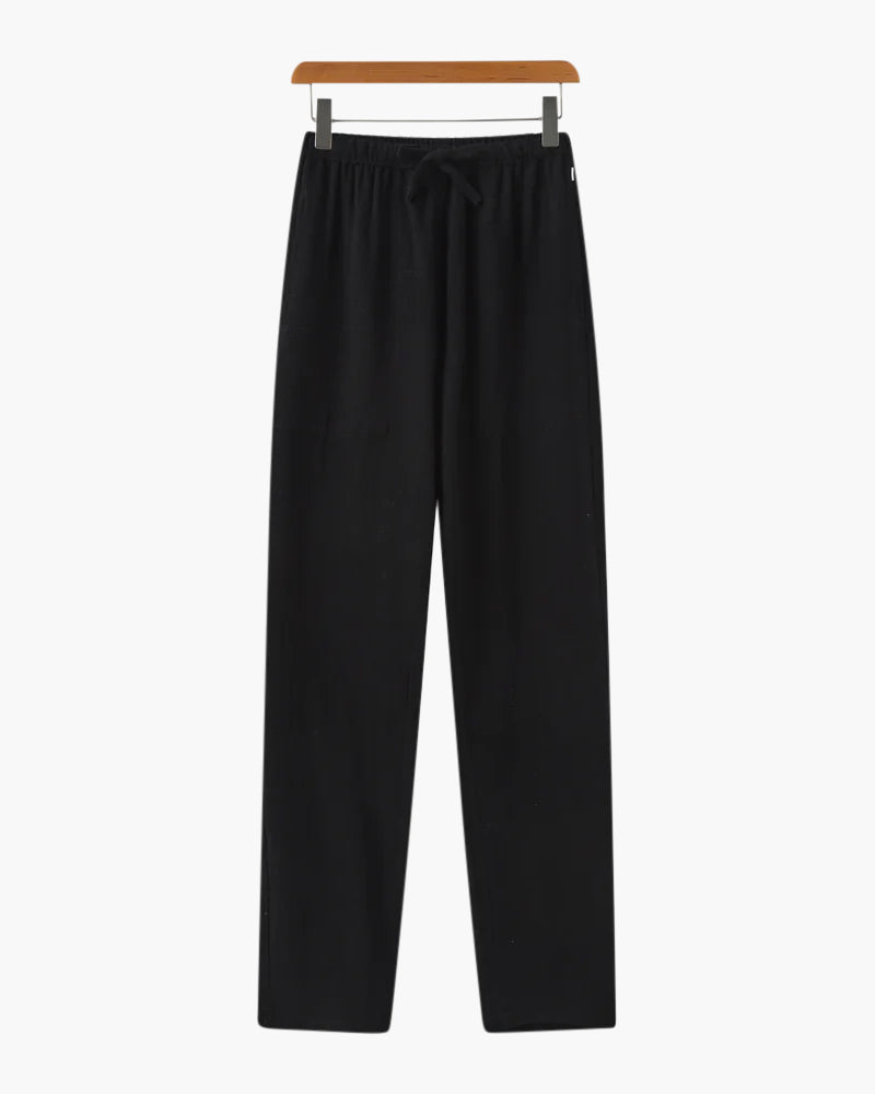 Pantalon Marrakech en lin coupe ajustée – vue 7
