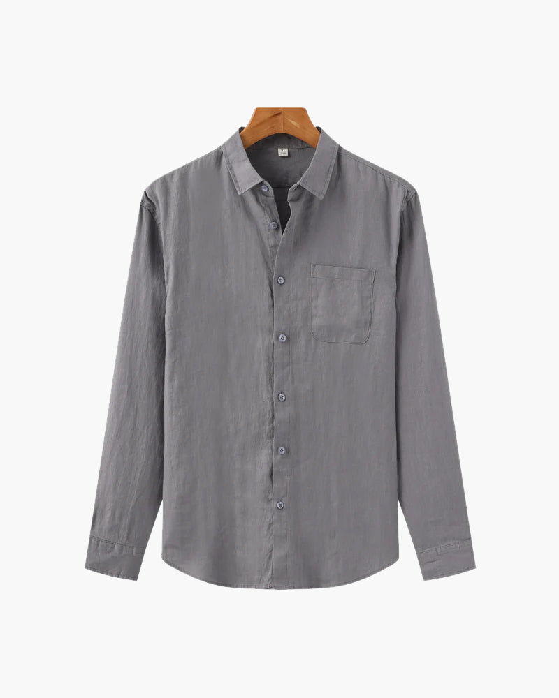 Chemise Cape Town 100 % lin – vue 17