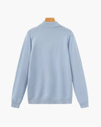 Pull essentiel côtelé à col montant – vue 8