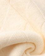 Pull col rond en maille losange – vue 8