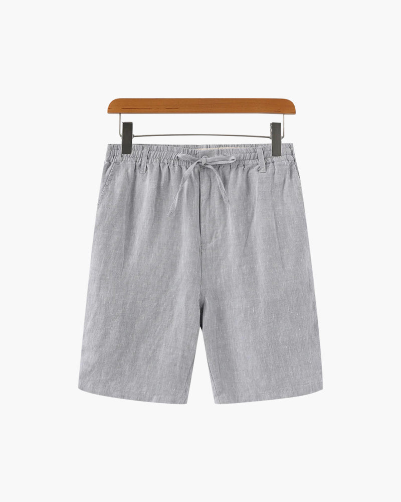 Short Casablanca premium en lin – vue 14