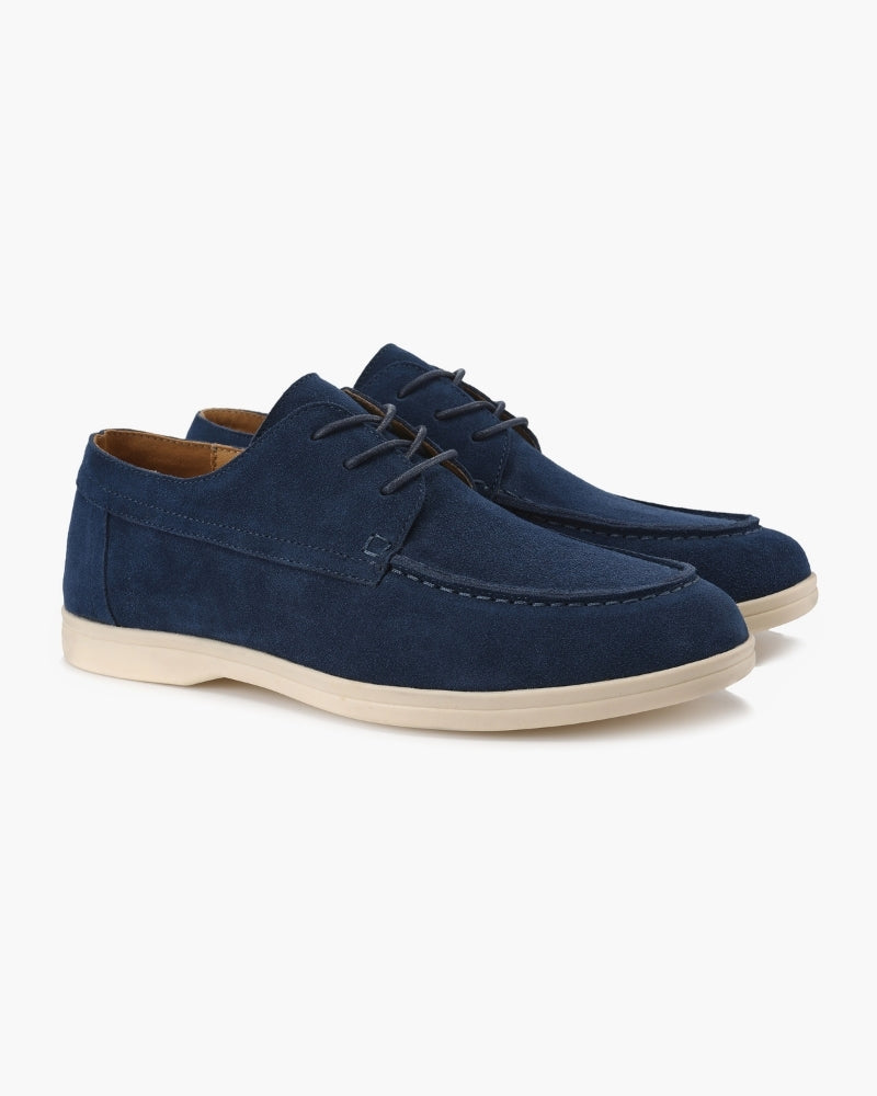 Chaussures à lacets premium en daim – vue 14