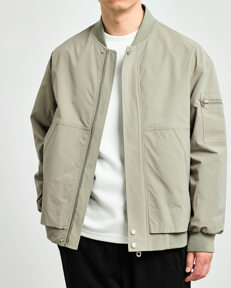 Blouson bomber minimaliste – vue 2