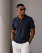 Polo Marbella zippé – vue 8