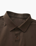 Chemise ajustée en coton extensible – vue 9