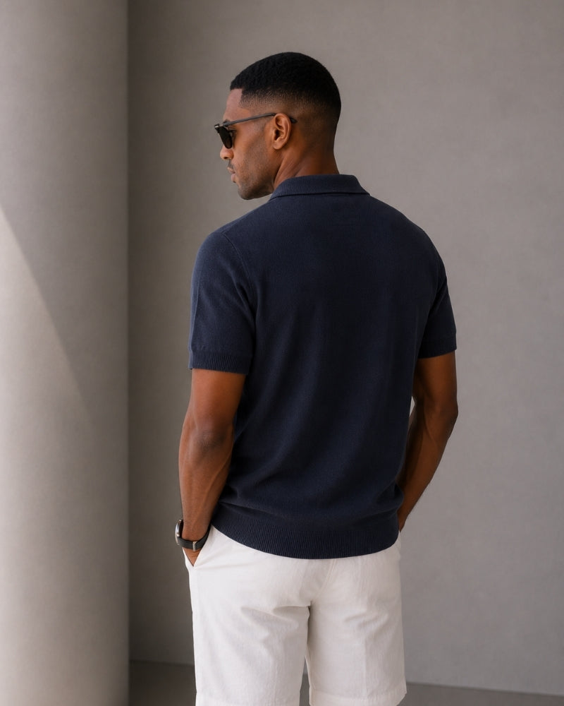 Polo Marbella zippé – vue 9