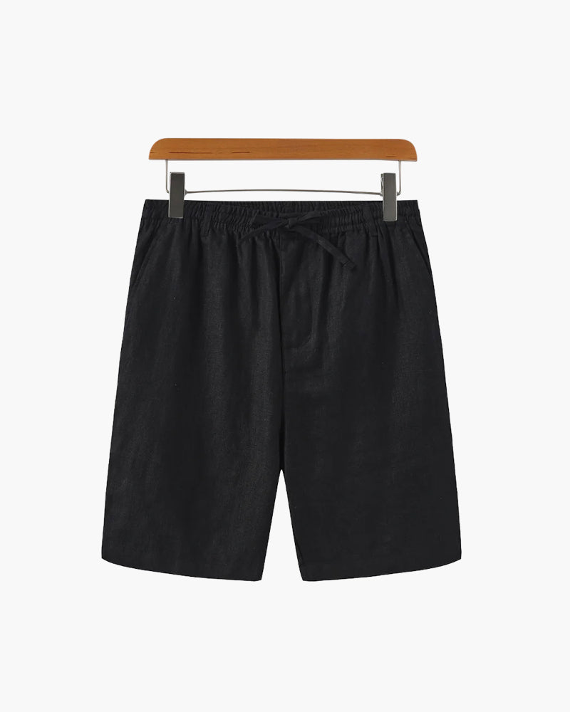 Short Casablanca premium en lin – vue 12