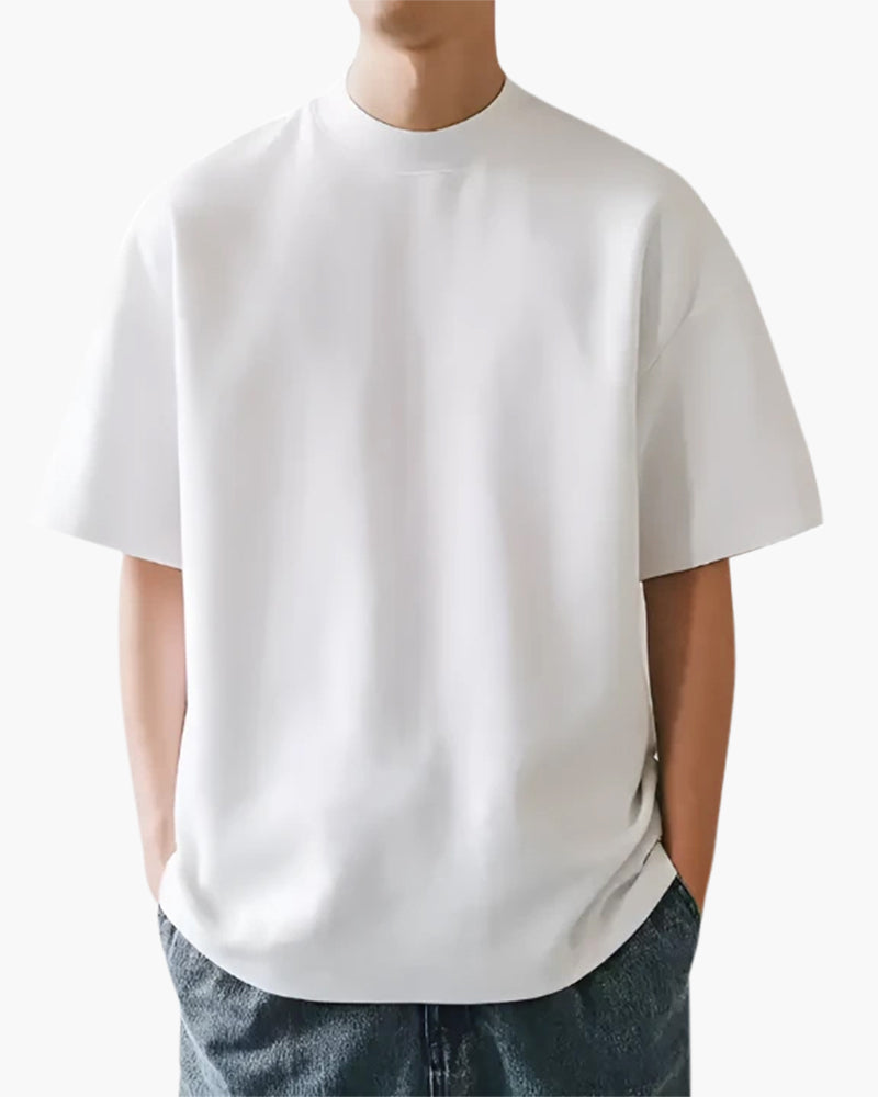 T-shirt uni raffiné – vue 5