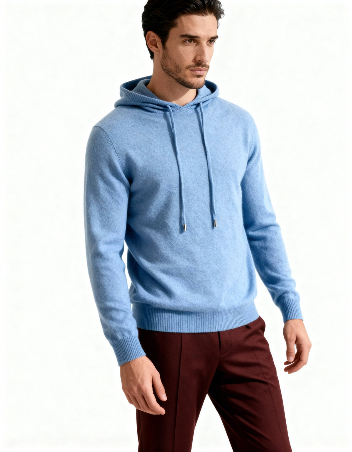 Sweat à capuche 100 % cachemire – vue 17