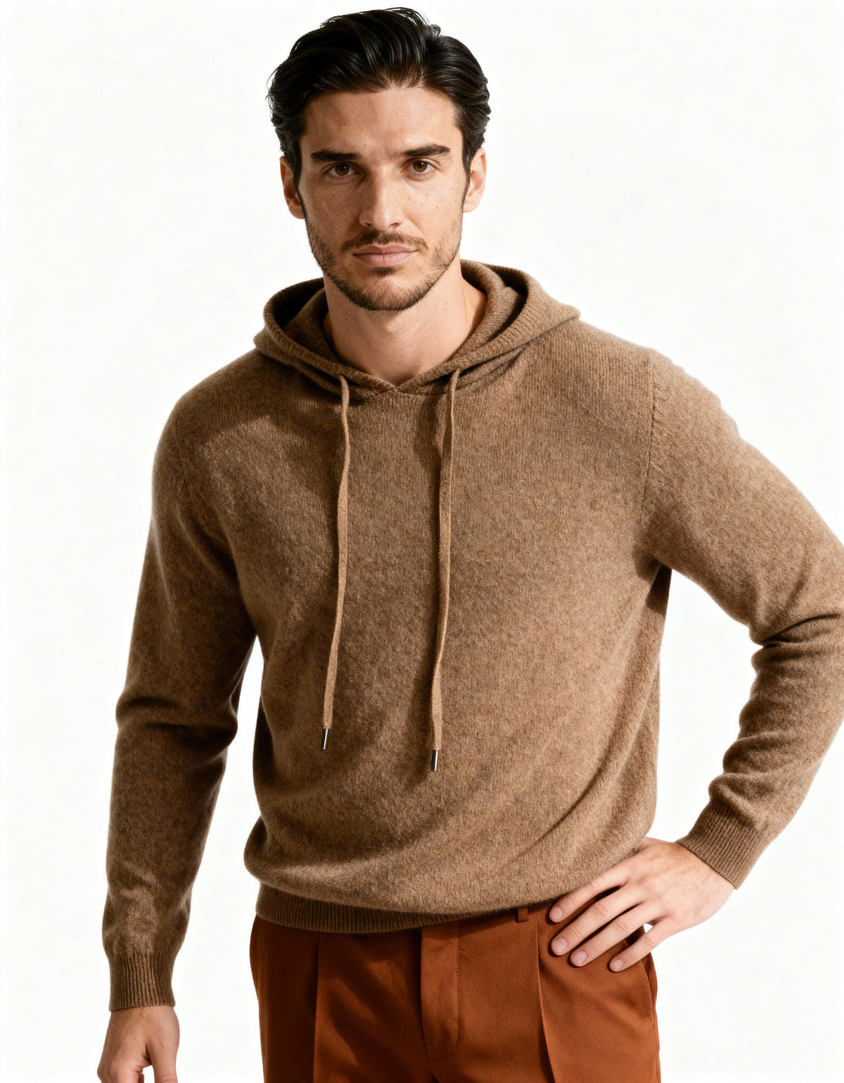 Sweat à capuche 100 % cachemire – vue 20