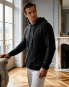 Sweat à capuche 100 % cachemire – vue 1