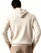 Sweat à capuche 100 % cachemire – vue 9
