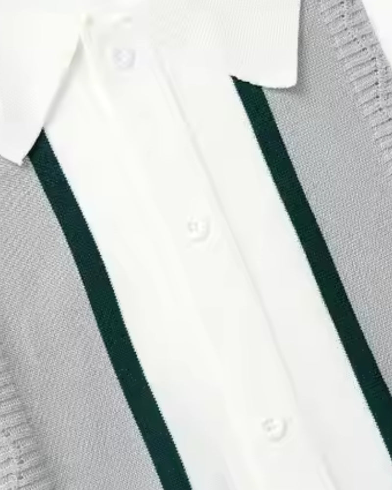 Polo Bradford en maille – vue 5
