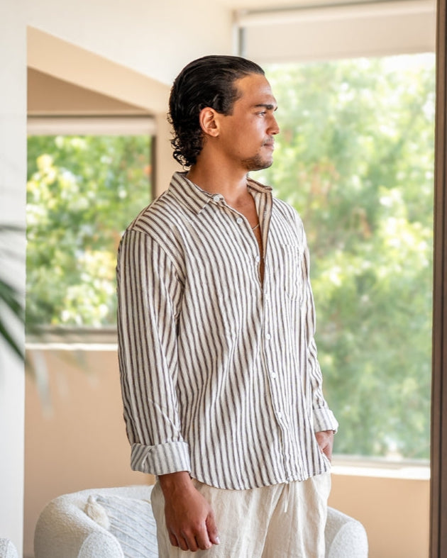 Chemise rayée Gentlemen – vue 3