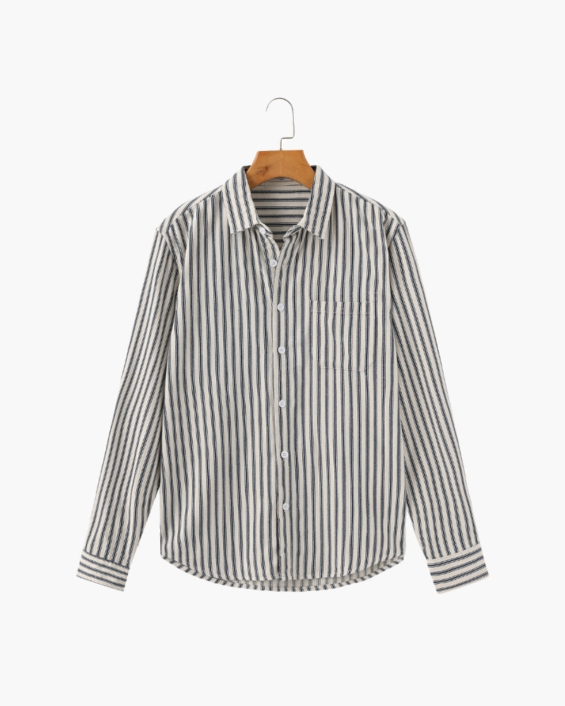 Chemise rayée Gentlemen – vue 10