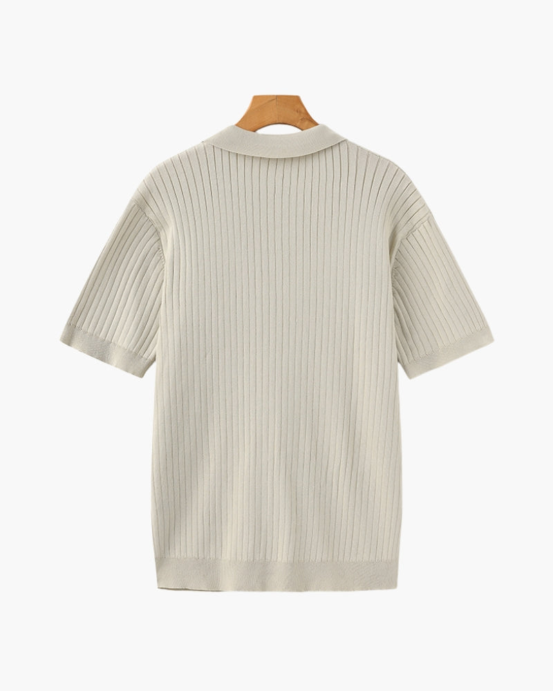 Polo premium côtelé – vue 3