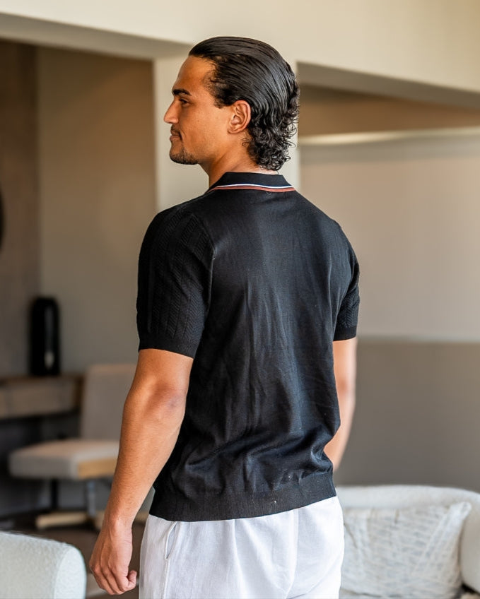 Polo Ashford en maille – vue 6